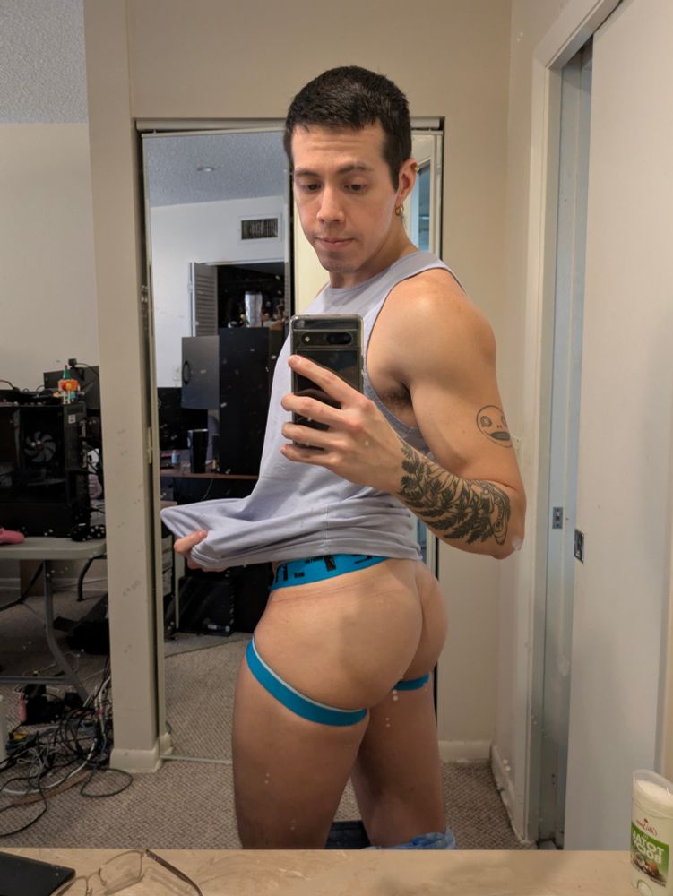 Pic of me wearing a jockstrap 