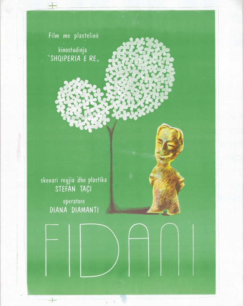 “Fidani,” (The Sapling). Albanian Photographic and Graphic Art Collection, UCLA Library Modern Endangered Archives Program.