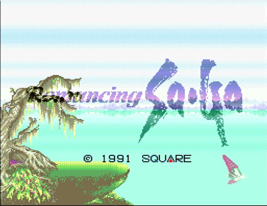 The ending screen of Romancing SaGa (1992)