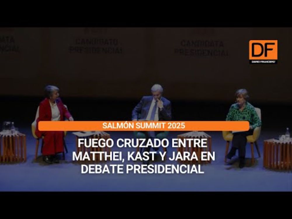 Salmón Summit 2025: Así fue el intenso debate presidencial entre Jara, Matthei y Kast