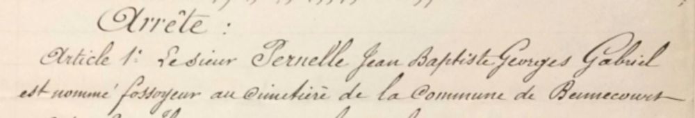 Gadoue : découvrir le cimetière de Bennecourt et son fossoyeur