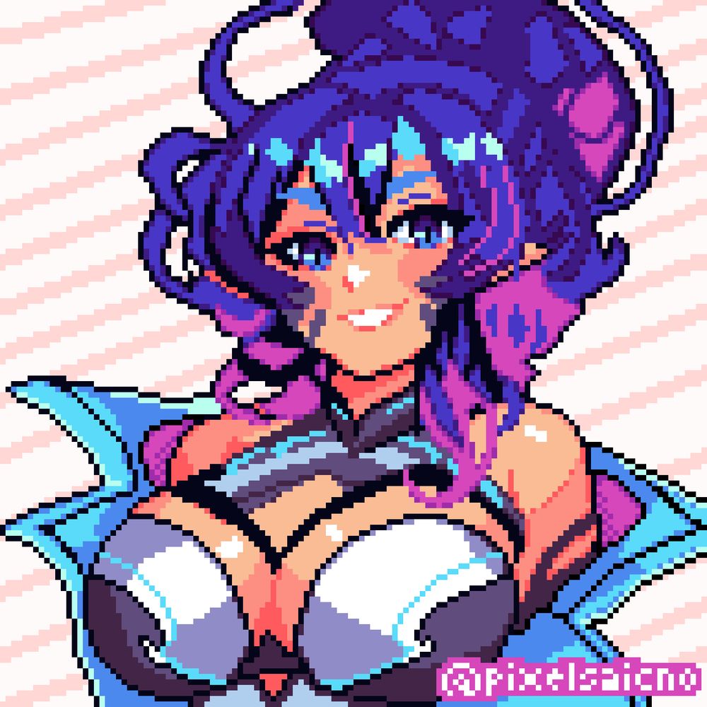 Pixel icon/pfp fanart for @/SuliaVtuber 