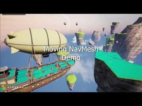 AI Moving NavMesh for Unreal Engine