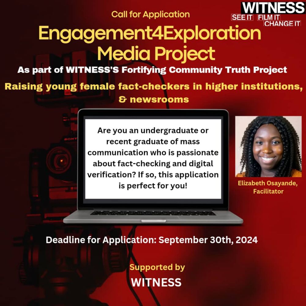 Combatting Misinformation: Engagement4Exploration Media Project Calls for Applications | Nigeria Updates- Breaking News, Nigerian News, Politics, Sports, Entertainment and Business - Nigeriaupdates.co...