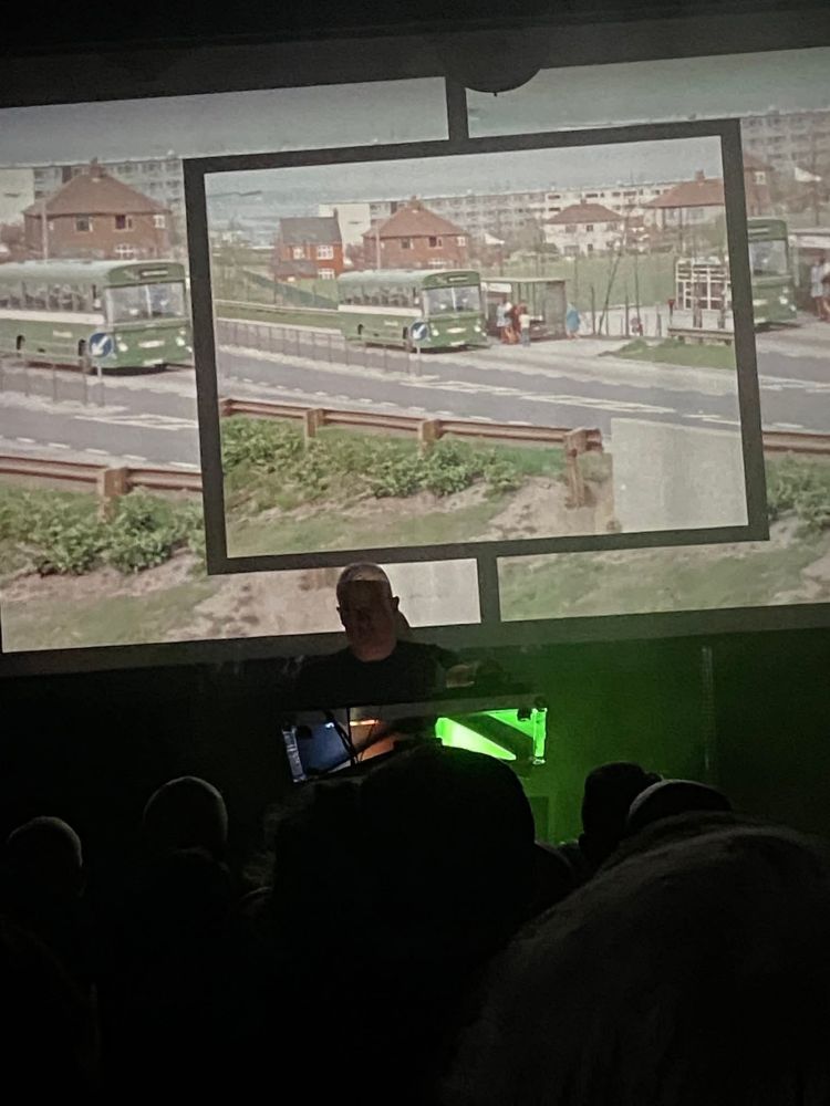 Photo from Warrington-Runcorn New Town Development Plan gig at the Hebden Bridge Trades Club last night.