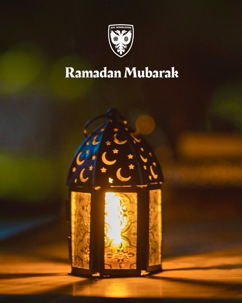 Ramadan Mubarak.