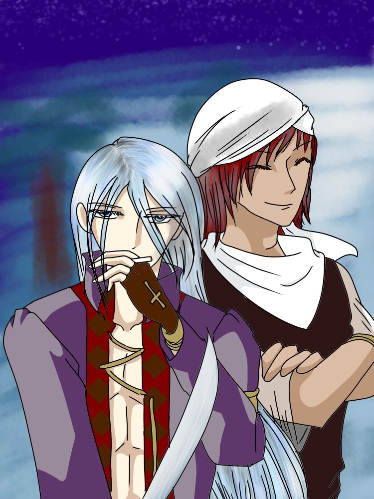 左モーチェス　右ガザーリー（Jewels of Werneia）