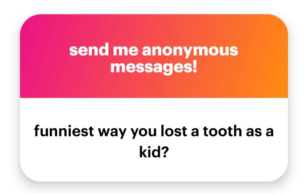 funniest way you lost a tooth as a kid? 