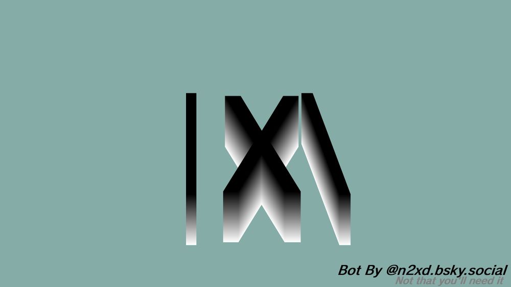 Text (if you can't read): |X\