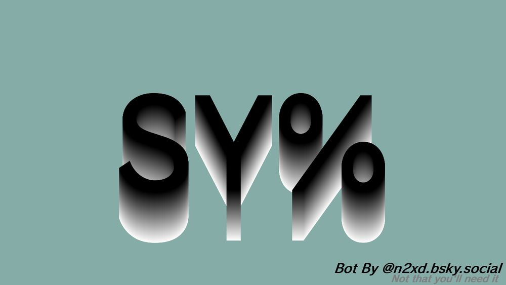 Text (if you can't read): SY%