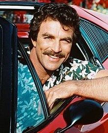 Photo of Tom Selleck as Magnum P.I.