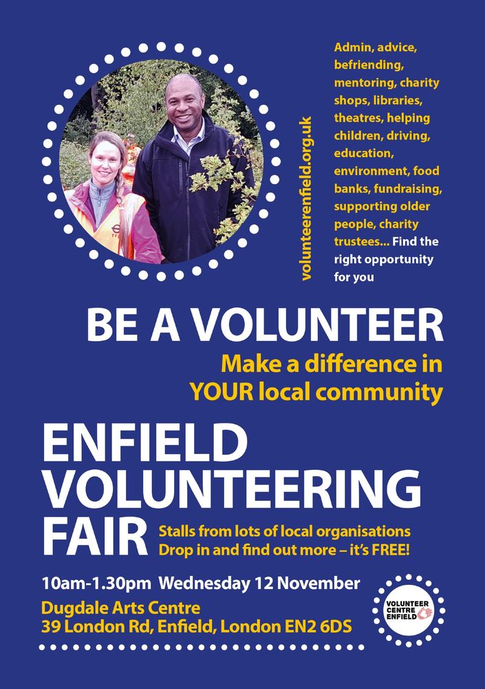 Flyer for volunteering fair