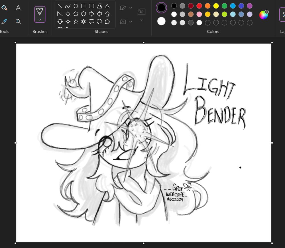 my interpretation of Wynncraft's Light Bender Mage archetype
A mage looking to their left, with their left eye stylized as light/star explosion
The words "Light Bender" is located at the top right corner of the image
