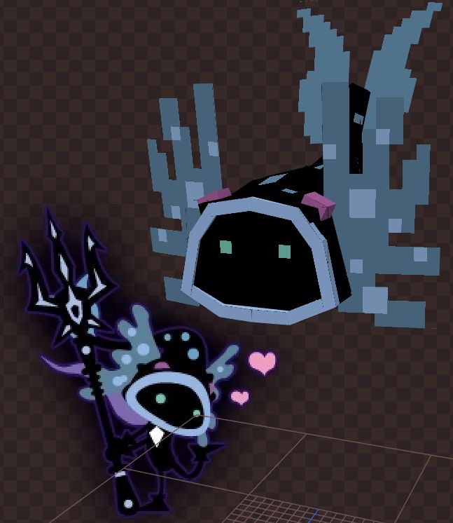 Naughtyfins' mask