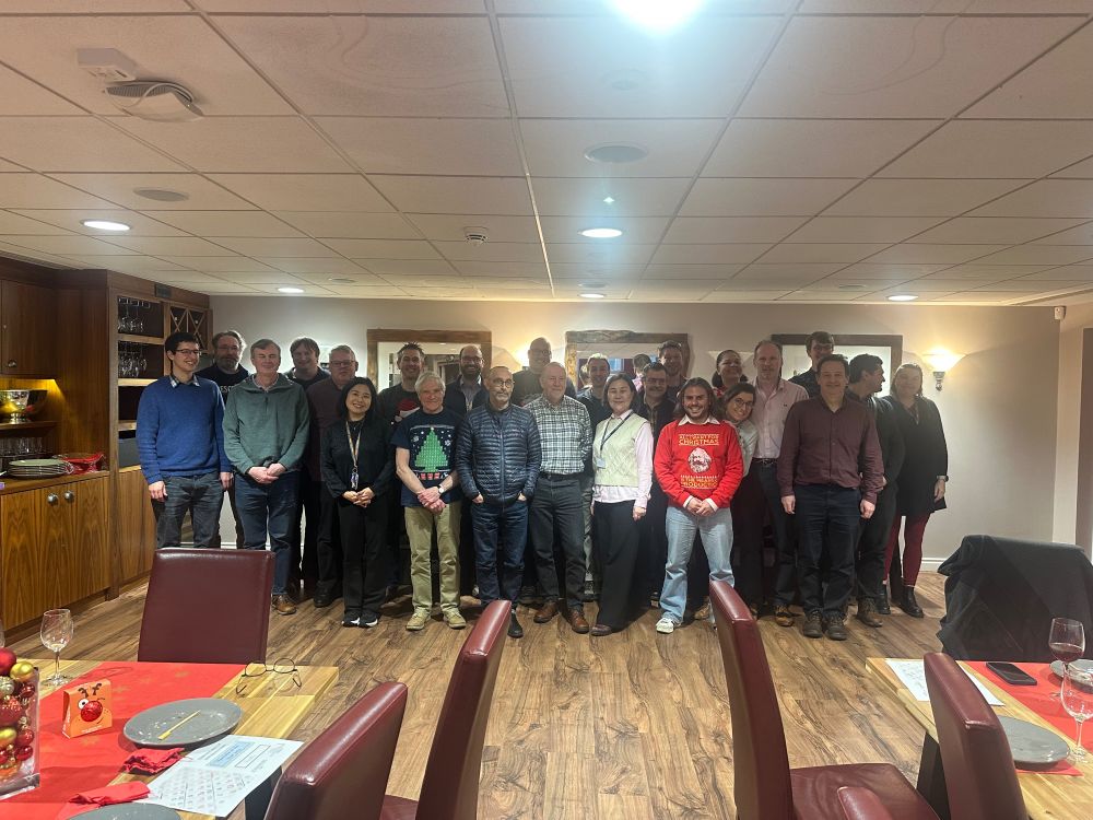 Newcastle chemistry academic Christmas lunch