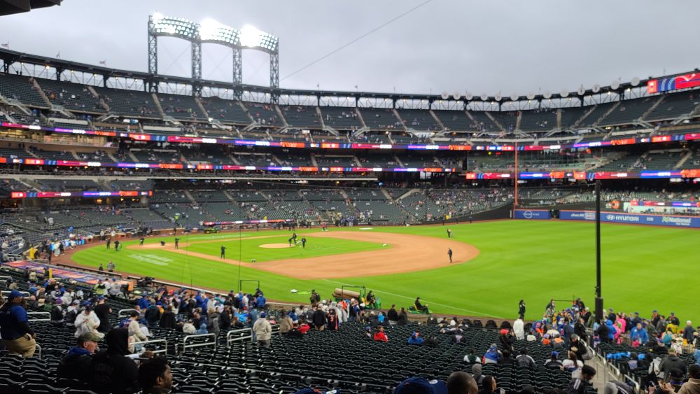 CitiField, home of the New York Mets, before the start of the game.