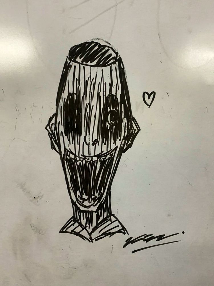 Old Sully drawn on school board