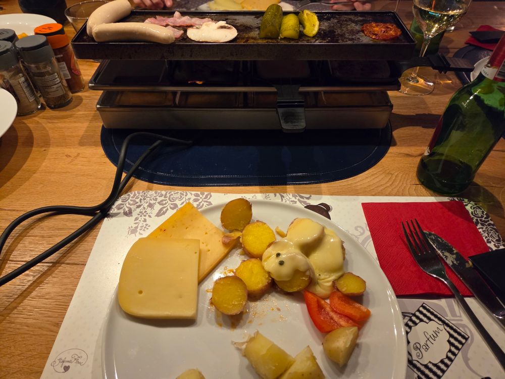 Raclette mit allem. 