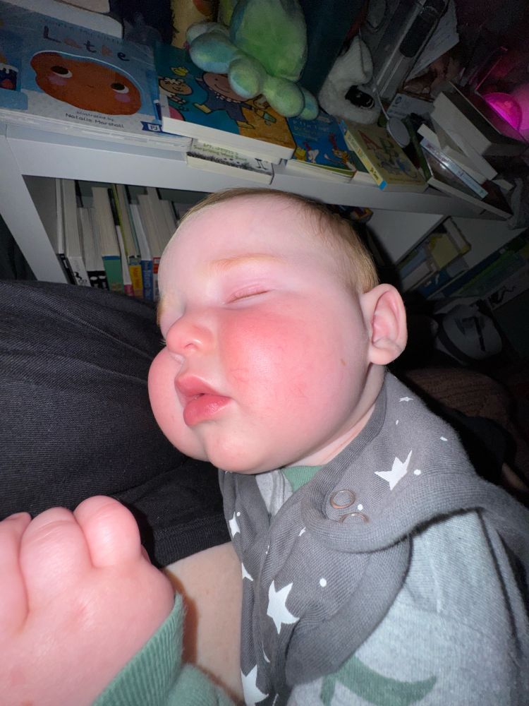 Baby peacefully sleeping