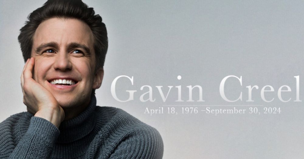 Tony-Winning Actor Gavin Creel Passes Away at 48