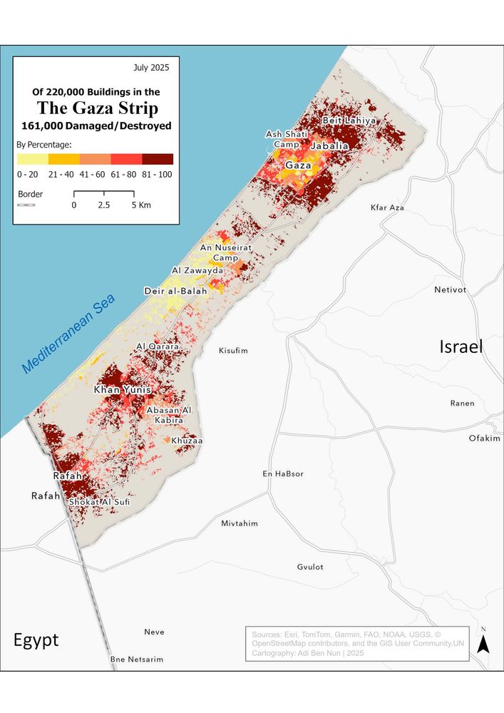 
Gaza Strip. July 2025

