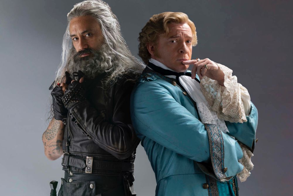 Rhys Darby and Taika Waititi in an Our Flag Means Death promo photo