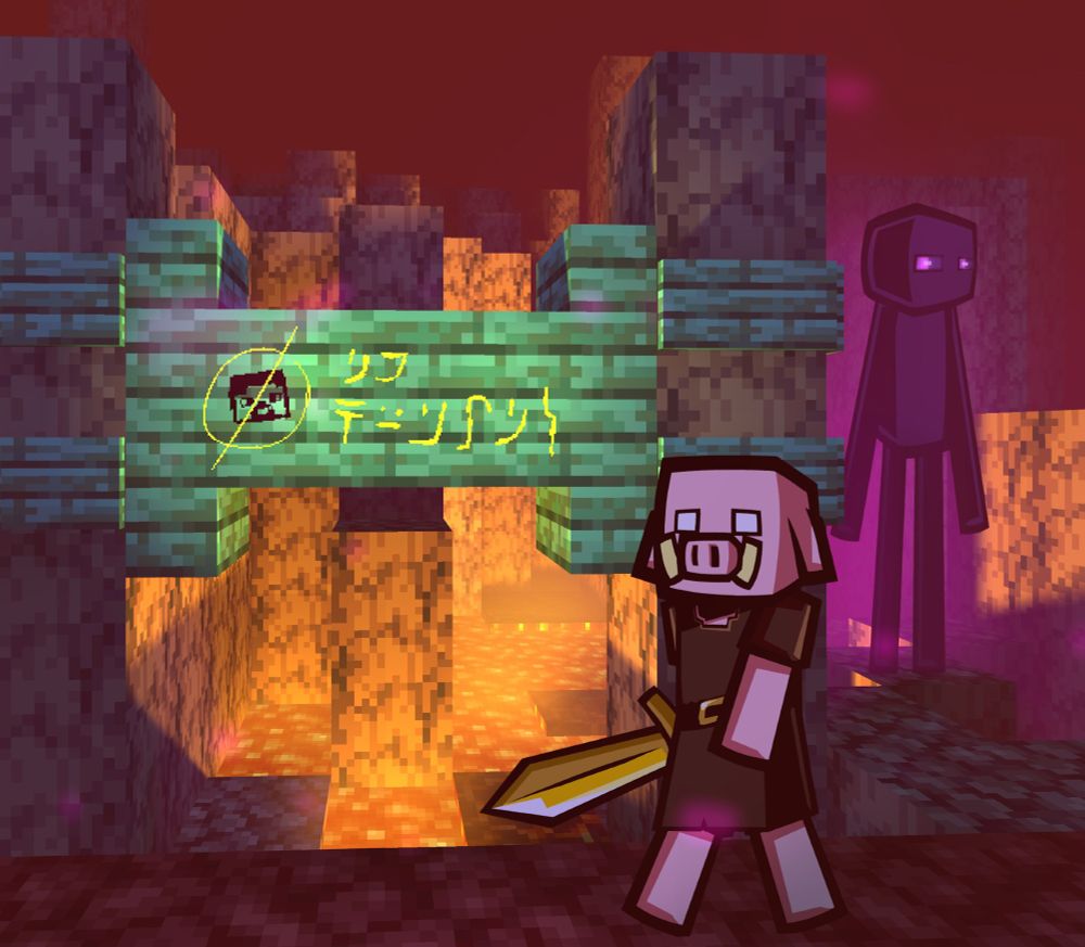 Minecraft vs Cave Story - Nether.