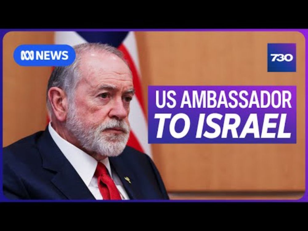 Trump admin's 'disappointment and disgust' over Australia's decision to recognise Palestine | 7.30