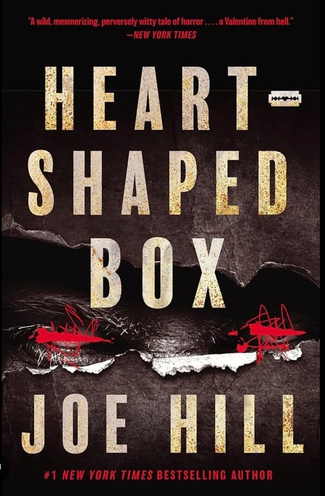 Book cover - heart shaped box by Joe Hill