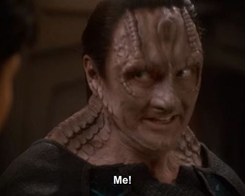 Garak:  Me!