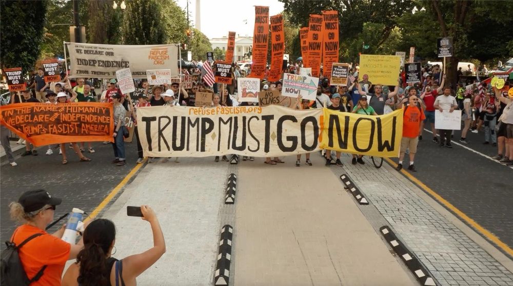 Can any reasonable person look at this post from Donald Trump and say this is not fascism? For days now Trump has been spewing fascist threats dripping with white supremacy: to lock up “local youths a...