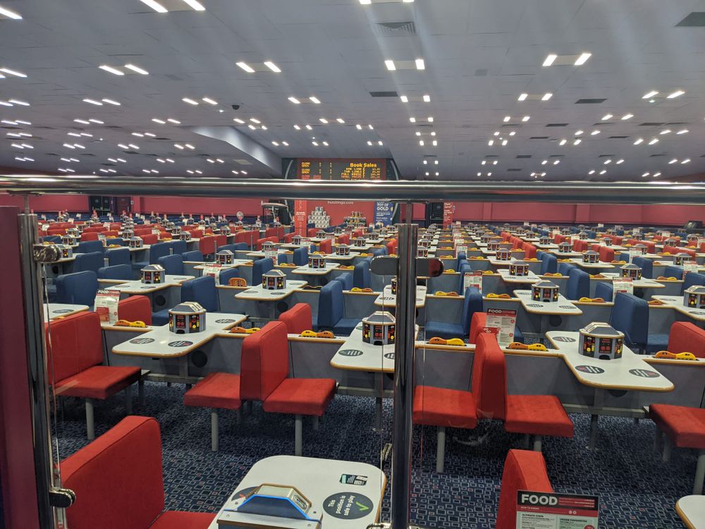 My girlfriend works in a bingo hall and sent me this - snecko