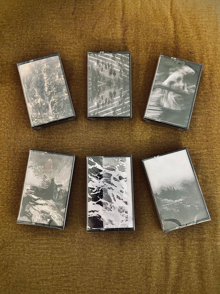 6 cassettes released by Amulet of Tears in 2024