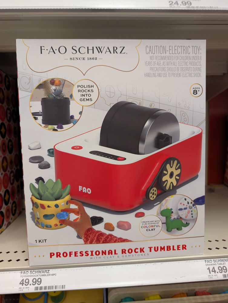 Professional rock tumbler