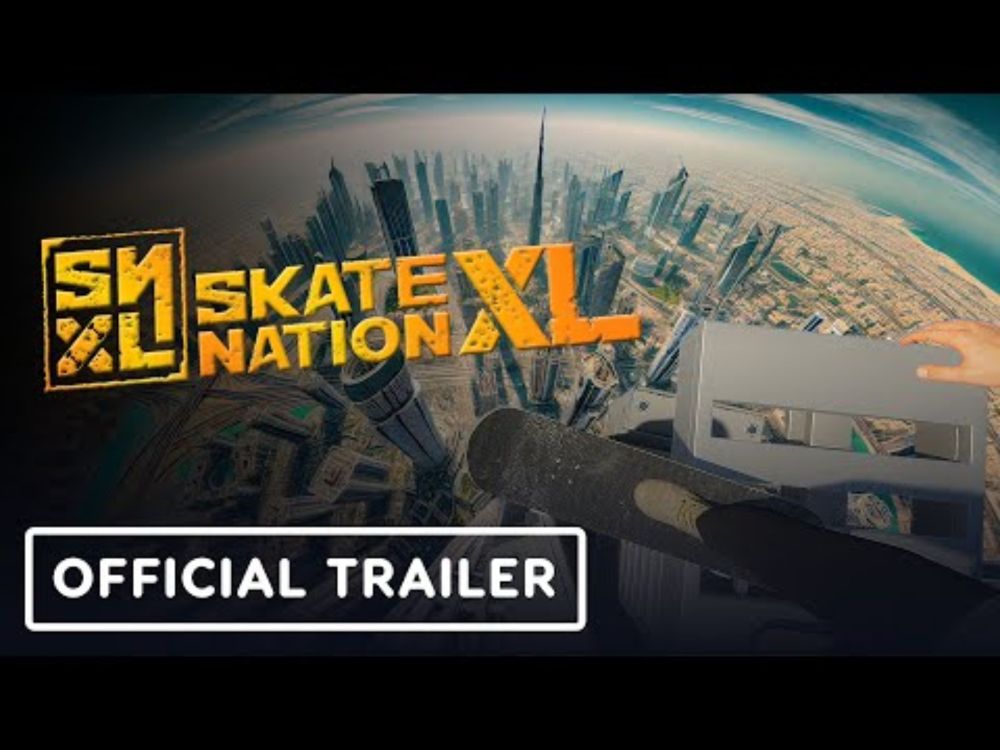 SkateNationXL - Official Game Announcement Trailer