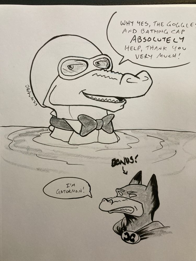 Let’s face it, alligator bats would be terrifying 