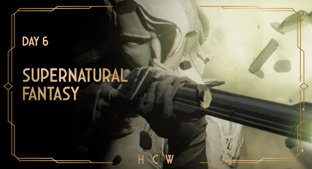 Day 6
Supernatural/Fantasy

A stone sculpture of Caitlyn holding up her rifle

Handsome Caitlyn Week