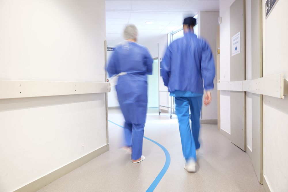 reportage photo dans une clinique dans un service d'oncologie