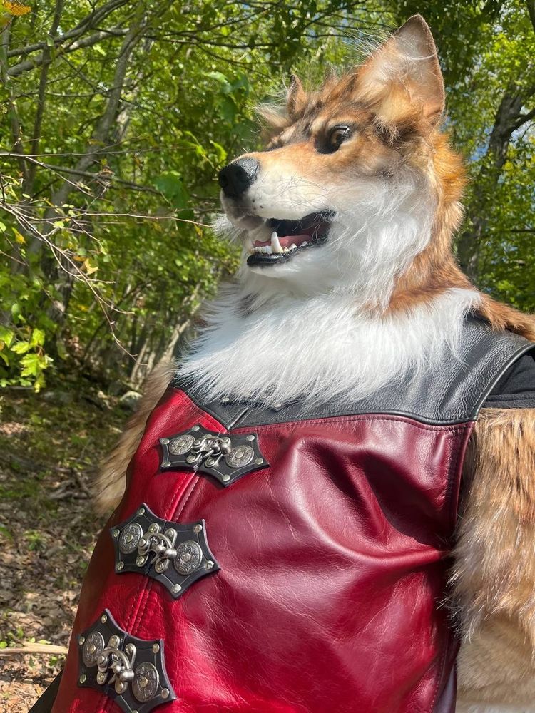 Read, waiting in the forest, hoping to go home cuz he's tired.