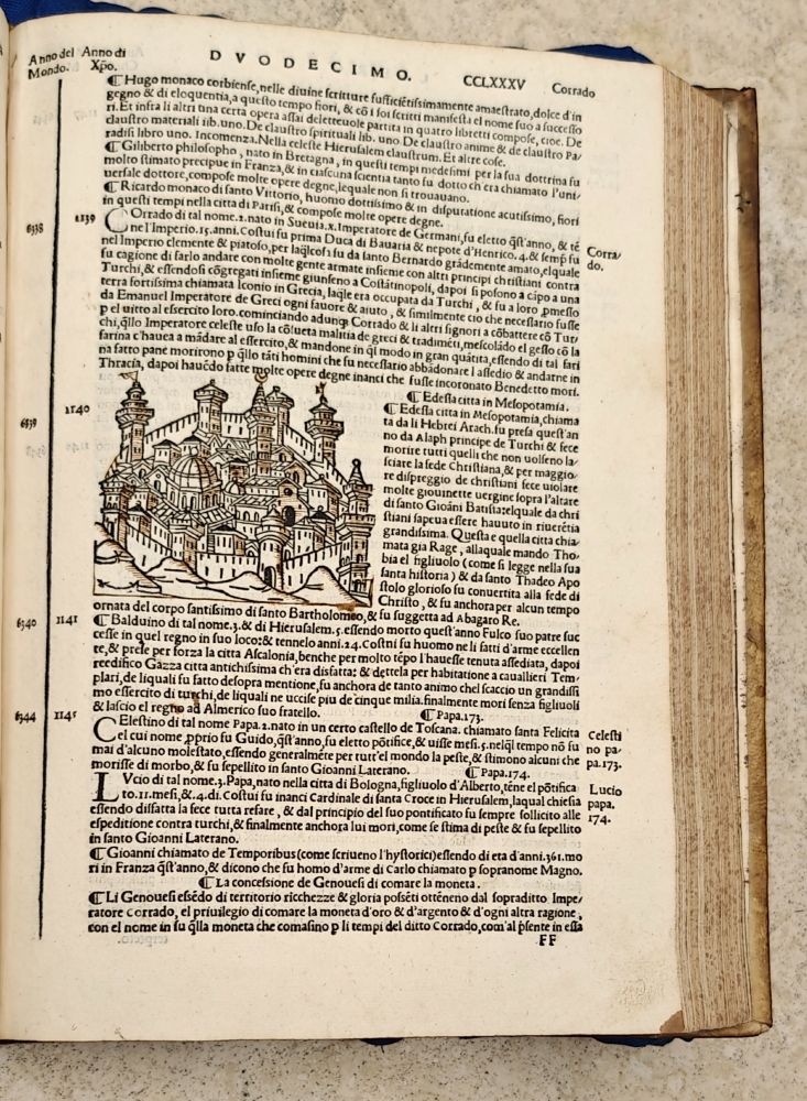 Full page showing Edesta (Edessa), around 1140?