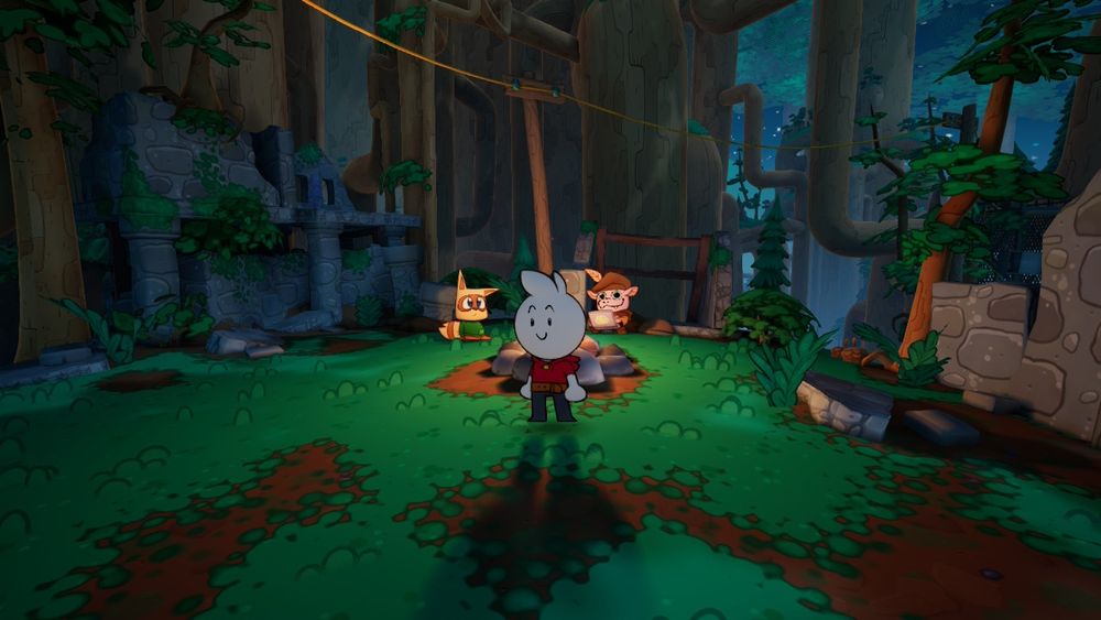 Screenshot from the game Born of Bread by WildArts Studios (Nintendo Switch version)