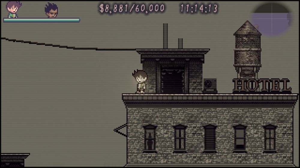 Screenshot from the game The Good Old Days by Yokogosystems/GRAVITY (Nintendo Switch version)