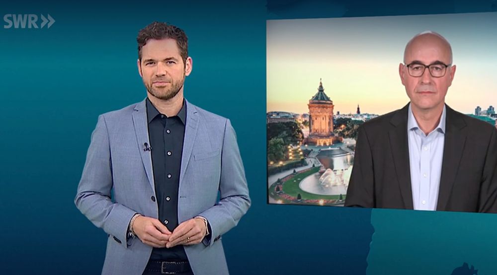 Achim Wambach im TV-Interview mit SWR Aktuell Baden-Württemberg