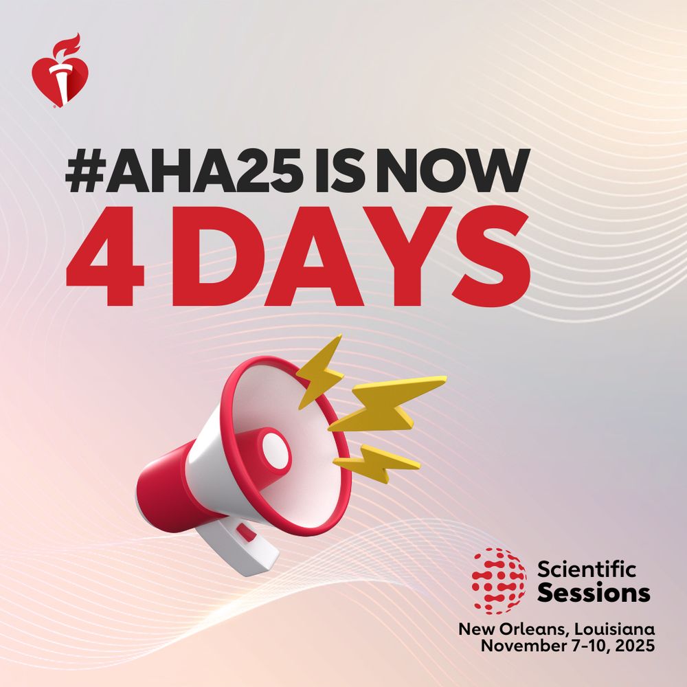 AHA25 is now 4 days