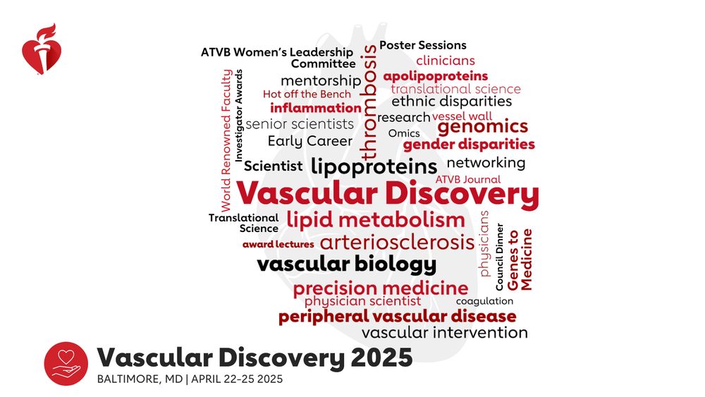 What we’ll be talking about at #VascularDiscovery25: From Genes to Medicine.  