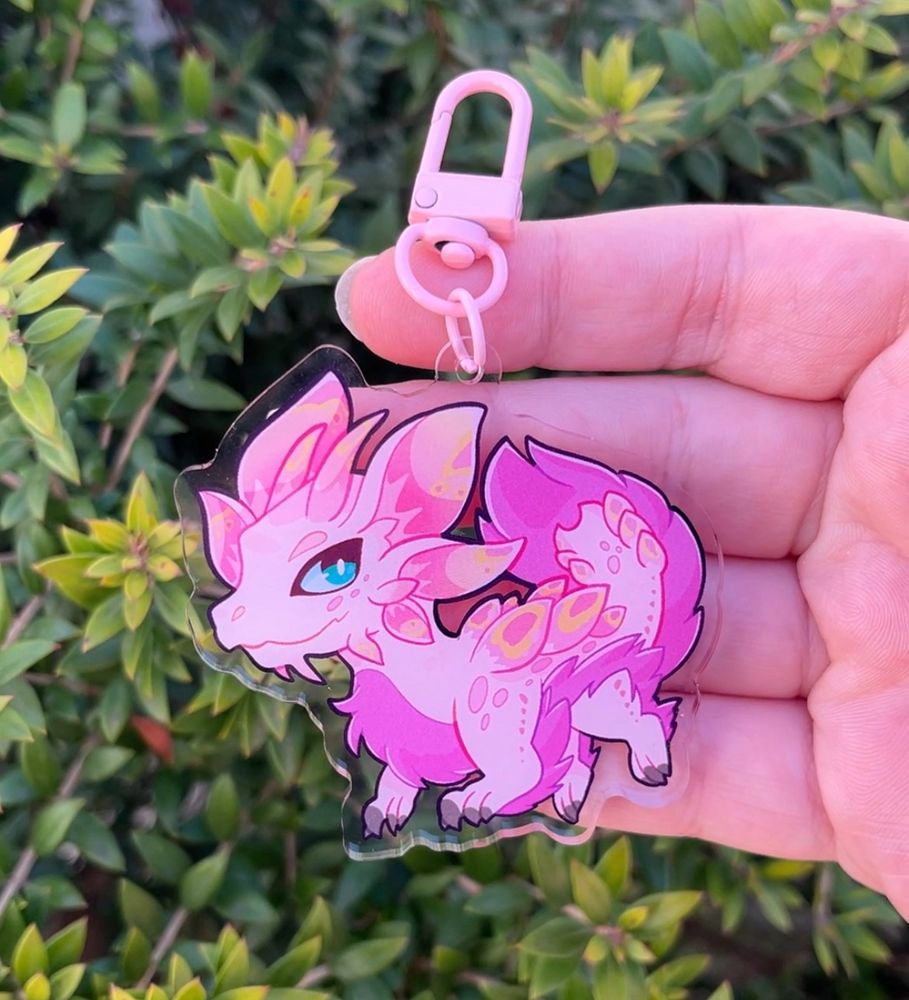mizutsune from Monster Hunter Acrylic keychain