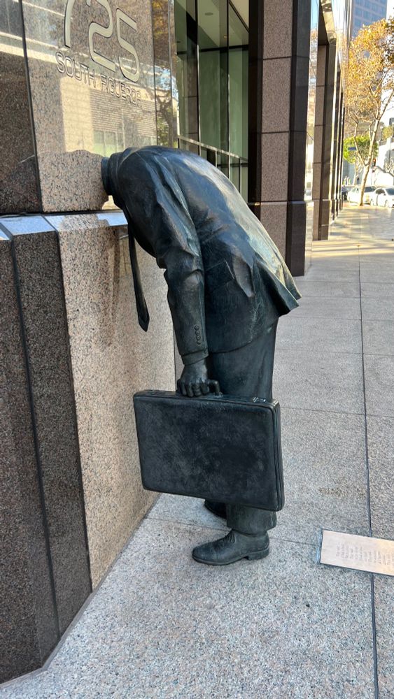 No head for business… or drinking. DTLA