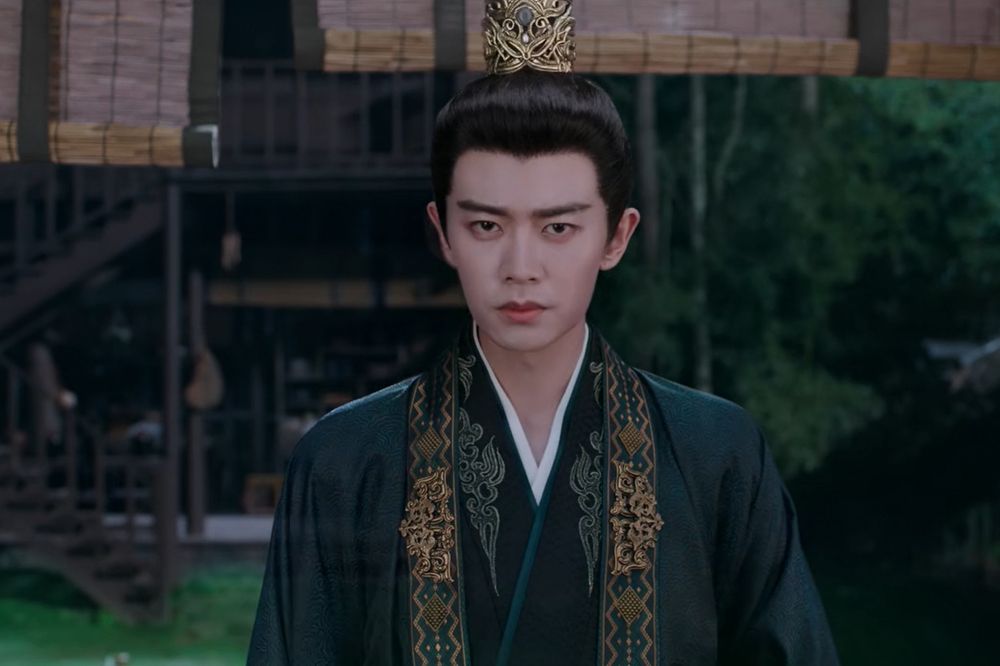 A hallucination of Xiao Huan staring into the camera (at Ling Cangcang offscreen). 