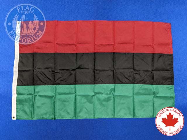 Pan African Flag also known as the UNIA flag.