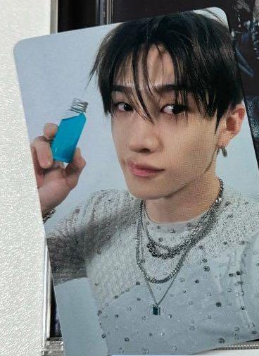 Bang Chan’s double sided pc for Giant  